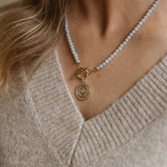 Sand Dollar Necklace, Cotton Jewelry, Toggle Necklace, West Chester, Cuff Rings, Meaningful Jewelry, Charm Pendant Necklace, Natural Pearl, Gold Filled Jewelry