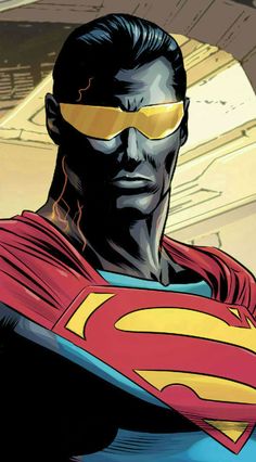 a close up of a person wearing a superman suit and glasses with his hands on his hips