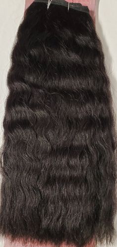 100% Remi human hair tangle-free; French wave weave; wavy; weft; sew-in; for women. Free In French, Sew In, Off Black, Medium Brown, Tangled, Hair Extensions, Human Hair, Hair Care, Long Hair Styles