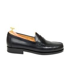 PENNY LOAFERS 80113 XIM Cordovan Shoes, Men's Shoes Accessories, Leather Industry, Exclusive Shoes, Shoe Tree, Black Horse, Shoes Collection, Goodyear Welt, Shoes Outlet