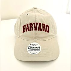 Harvard Logo Adjustable Cap In Being. New With Tags. Youth Size. Harvard Merchandise, Harvard Logo, College Hats, Kids Bucket Hat, H&m Baby, Baby Winter Hats, Adidas Hat, Pixie Hat, Baby Sun Hat