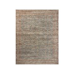 an area rug with various colors and patterns