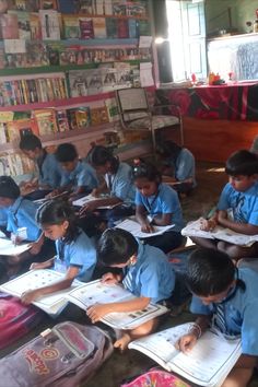 Indian elementary classroom with kids sitting on the floor Community Activities For Kids, Psalms 128, Action Board, Importance Of Education, Community Activities, India School, Volunteer Work, Stem For Kids, Kids Study