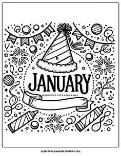 new year celebrations Its Cold Outside, Indoor Activities, New Year Celebration, It's Cold, Young Artist, Coloring For Kids, Coloring Pages For Kids, Cute Designs, Coloring Pages