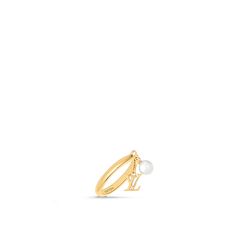 LOUIS VUITTON® - Lv Iconic Louisa Ring - Gold Louis Vuitton Ring, Resin Pearl, Louis Vuitton Official Website, Louis Vuitton Jewelry, Rings Jewelry Fashion, Louis Vuitton Official, Color Dorado, Ring Collections, Ring Gold