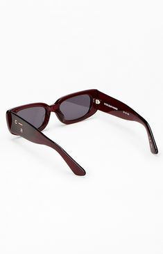 The Burgandy Y2K Sunglasses from Colour Range offer a retro-inspired style with a modern twist. Featuring an olive-colored frame, these sunglasses provide a fashionable look while ensuring UV protection for your eyes.


	Tinted lense
	Thick frame
	Y2K design Y2k Sunglasses, Y2k Design, Red Sunglasses, Red Accessories, Cherry Red, Retro Inspired, Pacsun, Your Eyes, Sunglasses Accessories