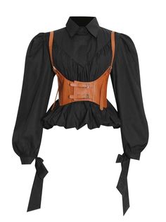 Scotlyn Luxe Leather Blouse Leather Blouse, Cowgirl Fashion, Stylish Top, Leather Shirt, Lace Shirt, Designer Style, Clothes Collection, Shop Swimwear, Shop Blouses