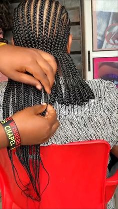 Bantu Knot Braids #braids #hairstyle Knot Braids, Bantu Knot, Knot Braid, Hair Braiding Styles, Braiding Styles, Bantu Knots, Hair Braiding, African Hairstyles