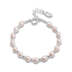 * This beautiful handmade bracelet is made from the finest materials. * Made with pearls and sterling silver 925. * A great idea for a gift to your beloved that she will remember for a long time. * Perfectly matching silver and pearls create the perfect bracelet that will be a great gift for any special occasion. * 12 Months Guarantee. * Variations - 14 , 15 , 16 , 17 , 18 cm  - Extra 3 cm for adjustable.  * Made with love by Rony Bracelets. Bracelet Pearls, Bracelets Pearl, Pearls Bracelet, Beads Bracelets, Handmade Bracelet, Bracelet Handmade, Pearl Chain, Bracelet Gift, Pearl Bracelet