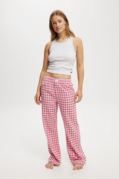 FLANNEL BOYFRIEND BOXER PANT Cute Pj Pants, Pyjamas Pants, Boxer Pants, Women Sleepwear, Flared Leggings, Flannel Pants, Long Sleeve And Shorts, Pajama Pant, Pj Pants