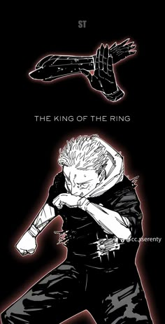 the king of the ring poster is shown