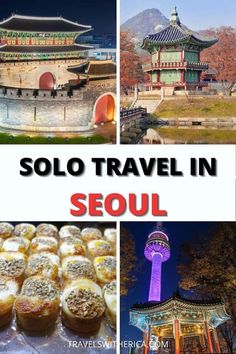 Are you thinking about taking a solo trip to Seoul but aren't sure whether it is the right destination for you? Click through to read the top tips and tricks you need to know about travelling to Seoul alone. It discusses how safe Seoul is, where to stay, what to eat, and how to save money. It is the ultimate guide to solo travel in Seoul, and you'll have a better idea whether it is the right city for your solo trip after reading this solo travel in Seoul guide! via @Travels with Erica Travel Seoul, Cities In Korea, Travel Korea, Travel Honeymoon, Destination Travel, Solo Travel Tips, South Korea Travel, Solo Trip, Organizing Hacks