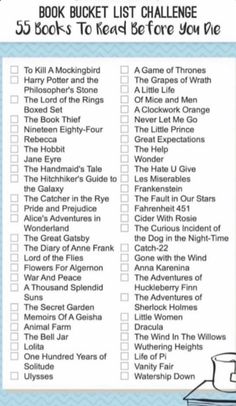 the ultimate book bucket list challenge