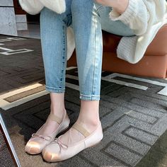 Welcome To Joskka Store! Pink Round Toe Ballet Flats For Spring, Casual Beige Ballet Flats With Round Toe, Spring Balletcore Ballet Flats With Round Toe, Pink Casual Ballet Flats For Spring, Casual Pink Ballet Flats For Spring, Casual Synthetic Ballet Flats With Round Toe, Casual Synthetic Ballet Flats For Summer, Casual Beige Synthetic Ballet Flats, Casual Comfortable Ballet Flats With Round Toe