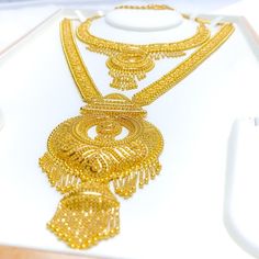 Long Bridal Necklace, Gold Bridal Necklace Set, Bridal Jewelry Necklace, Gold Bridal Necklace, Precious Stones Rings, Diamond Pendant Sets, Fancy Necklace