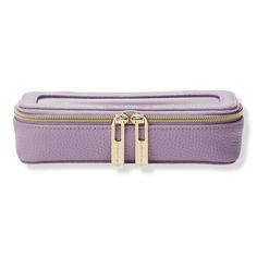 Purple Pencil Case - PURPLE PENCIL CASEFeaturesOne zippered compartment7.5" x 2.5" x 2" - Purple Pencil Case Purple Rectangular Pencil Case For Travel, Rectangular Storage Organizer With Zipper, Rectangular Storage Organizers With Zipper Closure, Rectangular Storage Organizer With Zipper Closure, Travel Zipper Pouch Pencil Case, Travel Zipper Pencil Case In Rectangular Shape, Rectangular Protective Pencil Case For Daily Use, Rectangular Pencil Case With Pen Slots, Rectangular Pencil Case