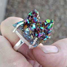 Brand New Handmade Titanium Druzy Silver Ring. Size 9 1/2 925 Stamped New To Poshmark? Use Referral Code Kimberlyn222 To Receive $10. Ring Color, 925 Silver Ring, 925 Silver Rings, Womens Jewelry Rings, Druzy, Handmade Silver, Jewelry Crafts, Silver Ring, 925 Silver