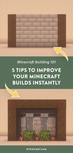 the steps to improve your minecraft build