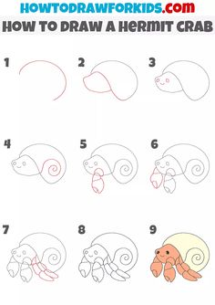 how to draw a cartoon chamelon step by step instructions for kids and beginners