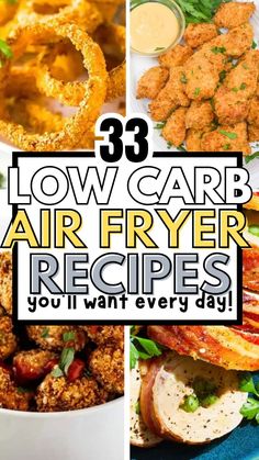 low carb air fryer recipes that are easy to make