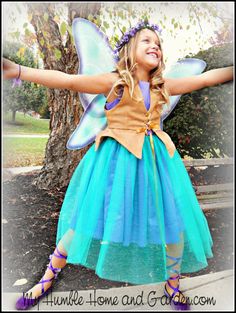 Diy Fairy Costume, Fairy Costume Diy, Nature Fairy, Sew Crafts, Fairy Costumes, Flower Magic, Fairy Halloween Costumes, Chinoiserie Christmas