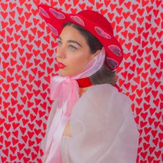 Disco Hearts Heart Hat - Etsy Heart Outfit, Girl Cowboy Boots, Parts Of The Heart, Disco Fever, Pony Club, Pink Sequin, Pink Satin, Vintage Ads, Bell Bottoms