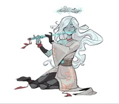 Air Genasi Bard, Air Genasi, Dnd Bard, Dungeons And Dragons Characters, Dnd Art