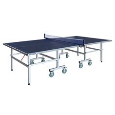 two ping pong tables with wheels on each side