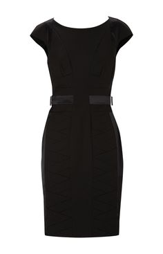 Karen Millen Dress, Perfect Little Black Dress, Solid Color Dress, Footwear Design Women, Colorblock Dress, Karen Millen, Women's Style, Dress Collection, Dress Black