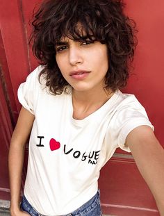 Mica Arganaraz, Witchy Hair, Mullet Hair, Curly Short Hair, Curly Cuts, Shag Cut, Short Shag Haircuts, Curly Short, Paris Style