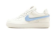 Air Force 1 '07 QS Replaceable Swoosh Pack - Sail Air Force 1 Colorways, Buy Nike Shoes, Nike Force 1, Air Force 1 Mid, Air Force 1 High, Nike Air Force 1 07, Nike Air Force Ones, Stadium Goods, Latest Sneakers