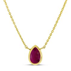 Birmingham Jewelry Item Number: BJP4333-18-07 Women's Necklace Pear Shape Ruby Birthstone Necklace14K Gold Ruby: 6.00mm x 4.00mm *The possibilities are not limited to the options in the dropdown. For pricing on further customizations & special options, please call: 1-586-939-5100 Women's Necklace, Ruby Birthstone, Royal Oak, Birthstone Necklace, Pear Shape, Item Number, Pear Shaped, Timeless Pieces, Birmingham