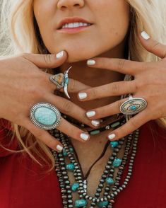 Western Jewelry Photoshoot, Turquoise Wedding Jewelry, Antique Turquoise Jewelry, Turquoise Jewelry Outfit, Esoteric Jewelry, Real Turquoise Jewelry, Cowgirl Photoshoot, Rodeo Jewelry, Midnight Rider