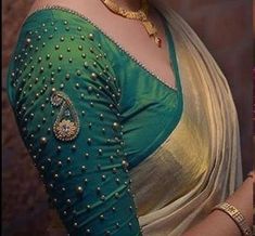 Simple Blouse Designs Images, Blouse Designs Simple, Blouse Designs Images, ब्लाउज बैक नेक डिजाइन, Kerala Saree Blouse, Green Blouse Designs, Kerala Saree Blouse Designs, Pattu Saree Blouse Designs, Saree Blouse Neck Designs