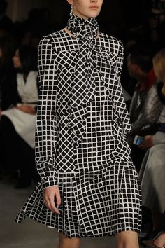 New York Fall, Runway Show, Fall 2015, Find It, New York Fashion Week, New York Fashion, Tartan, High Neck Dress, Fashion Week