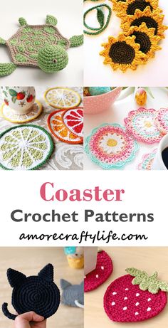 crochet patterns for coasters and potholders