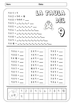 a printable worksheet for the number two and three digities in spanish