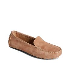 Womens Driving Loafers, Sperrys Women, Womens Loafers, Suede Tops, Driving Loafers, Classic Wardrobe, Loafers For Women, Sperrys, Slip On Shoes