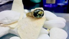 This ring features a delicate Lab grown Tourmaline gemstone set in 14k gold filled ring. => Gemstone Type -Tourmaline => Gemstone Size - 10*14 mm => Gemstone Cut - Faceted => Metal Type - 14k gold filled (Tarnish Resistant And Nickel Free) ♦ Replace the gemstone with many other gemstones we have in stock Genuine Black Onyx Lab grown Ruby Lab grown Sapphire Lab grown Rutilated Quartz Opalite Lab grown Emerald Genuine Lemon Quartz Genuine Crystal Quartz Genuine Labradorite Genuine Rose Engagement Ring Bezel, Green Gemstone Ring, Green Tourmaline Ring, Big Ring, Bezel Engagement Ring, Ring Bezel, Gold Gemstone Ring, Birthday Ring, Bezel Ring