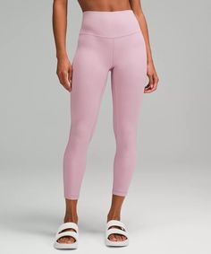 lululemon Align™ High-Rise Pant 25" | Women's Leggings/Tights | lululemon Feeling Nothing, Lightweight Pants, Rose Blush, Lululemon Align, High Rise Pants, High Rise Leggings, Lululemon Leggings, Blush Roses, Tight Leggings