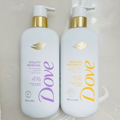 New- Dove Serum Body Wash X2 Dove Products Skin Body Lotion, Travel Size Dove Body Wash, Dove Products Skin Showers, Dove Products, Body Wash Packaging, Bathroom Night Light, Coconut Oil Soap, Dove Body Wash, Avon Skin So Soft