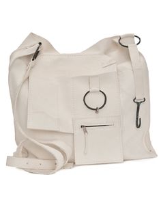 DescriptionOversized white culatta leather shoulder bag an oversized unstructured shoulder bag, cut from a butter soft 1.2mm vegetable tanned albino culatta leather, with a visible layer of subdermal cordovan. the off white leather features an array of grain and scarring to give some depth to the bag. the unlined leather bag features overlocked hand stitched sides in a tonal 0.6mm hand waxed Japanese linen thread, deconstructed side panels with our unique lock stitch and our signature lock key c Lock Stitch, Linen Thread, Raw Leather, Hand Wax, Iron Hardware, Scarring, Leather Box, Stitching Leather, Box Bag