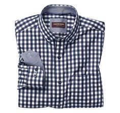 Button-Collar Gingham Shirt Cotton Gingham Dress Shirt For Work, Gingham Cotton Dress Shirt For Work, Business Cotton Gingham Shirt, Business Gingham Cotton Shirt, Business Cotton Checkered Shirt, Smart Cotton Button-up Dress Shirt, Classic Gingham Cotton Dress Shirt, Casual Button-up Shirt With Houndstooth Pattern, Formal Gingham Button-up Shirt