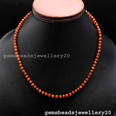 Product Name : Carnelian+Black Spinel Beaded Necklace Stone : carnelian+black spinel Color : Same As Picture Length  : 16-18-20-22-24 Inches available Beads Size :  3-4 MM / 3 MM Approx Beads Shape  : Rondelle Metal : 925 Sterling Silver Usages : For Jewellery Use Quality  :  Super Fine USE CODE - SAVE55 OR SAVE60 TO GET FLAT 55% / 60% OFF WHEN YOU PURCHASE 5 / 10 QUANTITY TOTAL. Thank you for taking an interest in gemsbeadsjewellery20  . i am a manufacture and wholesaler of one-of-a-kind hand c Precious Gemstones Jewelry, Necklace Stone, Black Spinel, July Birthstone, Gems Jewelry, Adjustable Necklace, Stone Necklace, Stone Jewelry, Gemstone Jewelry