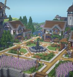 Minecraft Kingdom, Case Minecraft, Minecraft Garden, Rumah Minecraft Sederhana, Minecraft Mansion, Bangunan Minecraft, Minecraft House Plans, Minecraft Farm, Minecraft Modern