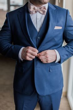 Brilliant Blue Suit Jacket #weddings #bluesuit Royal Blue Tailored Tuxedo Blazer, Tailored Royal Blue Tuxedo Blazer, Blue Tuxedo Blazer In Suiting Fabric, Blue Tuxedo Style Blazer In Suiting Fabric, Royal Blue Tuxedo Blazer With Suit Collar, Royal Blue Notch Lapel Blazer For Groom, Blue Blazer With Pressed Crease, Royal Blue Notch Lapel Suit For Groom, Dapper Blue Blazer With Notch Lapel