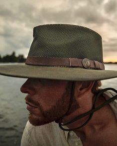 Our Kodiak with Mesh Hat is a great combination of a fuller brim Cotton Oilskin Hat mixed with mesh siding. The perfect addition to any fishing or boat trip. Fishing Hats For Men, Fishing Hats, Boat Trip, Outdoor Material, Mesh Hat, Fishing Hat, Boat Trips, Trading Company, Hat Sizes