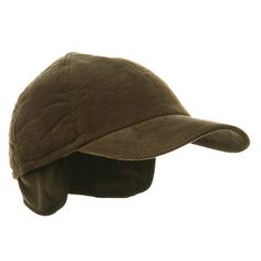 Men's Corduroy Warmer Flap Cap Inside Ear, Best Caps, Women Hats Fashion, Trapper Hat, Trapper Hats, Cap Mens, Winter Cap, Black Olive, Patch Design