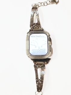 This listing is for ONE handmade sterling & fine silver Apple WatchBand ONLY. There is NOT A WATCH INCLUDED. Personalization is not included in this price.   Interested in adding your name, initials, or date? Please see this listing and add it to your cart! https://www.etsy.com/listing/1502566904/personalize-your-watch-band-personalize?  What sets my Apple Watch Bands apart from the others is I use quality materials.  *I used Fine Silver metal clay with my pretty Fleur di lis pattern.  *Oxidized Silver Apple, Handmade Watch Bands, Silver Metal Clay, Handmade Watch, Precious Metal Clay, Metal Heart, Metal Clay, Apple Watch Band, Toe Rings