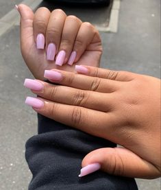 Mily Pink Acrylic Nails, Subtle Pink Nails Acrylic, Acrylic Nails Bubble Gum Pink, Shear Pink Acrylic Nails, Soft Pink Short Square Nails, Coffin Short Pink Nails, Light Pink Nails Long Square, Plain Pink Square Nails, One Color Short Acrylic Nails